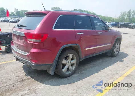 2012 Jeep Grand Cherokee Overland z USA, uszkodzony, nr VIN 1C4RJFCG6CC113499